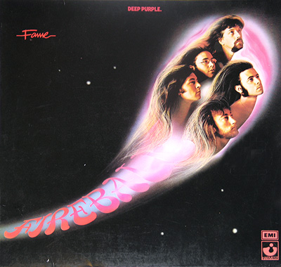 DEEP PURPLE - Fireball (German Release, Fame Records) album front cover vinyl record